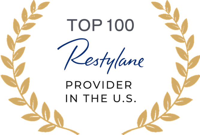 Top 100 Restylane provider award badge